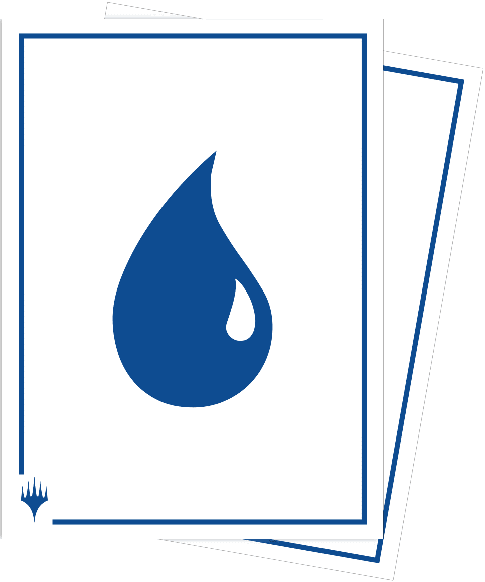 Ultra Pro Apex Island Mana Symbol Sleeves 105ct image 0